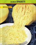 Cucurbita maxima 'Spaghetti' (calabaza espagueti) - Semillas
