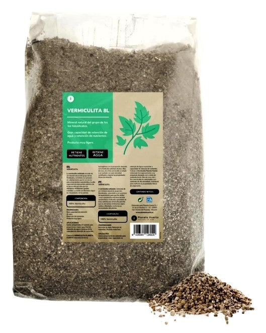 Vermiculita - bolsa 8 litros Planeta Huerto